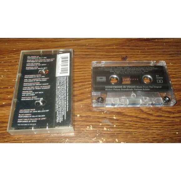 Honeymoon in Vegas Soundtrack on cassette (Sony Entertainment Canada, 1993) - Picture 2 of 4